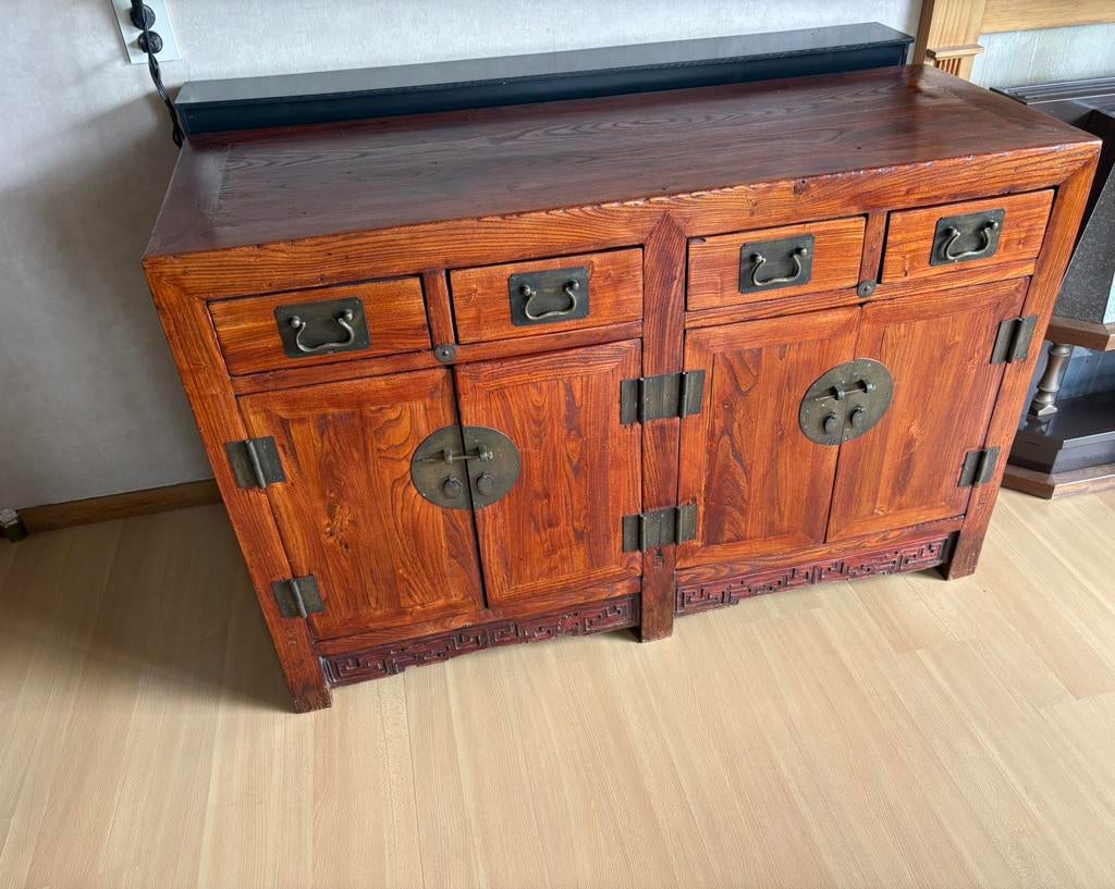 Chinees dressoir, Ophalen, Gebruikt, Oosters chinees design klassiek, 25 tot 50 cm