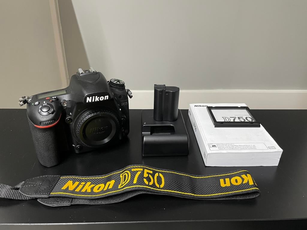 Nikon D750 body / spiegelreflexcamera / fotocamera, Audio, Tv en Foto, Fotocamera's Digitaal, Spiegelreflex, Ophalen of Verzenden