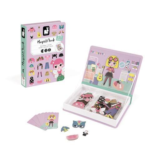 Magneetboek Magneetspel Verkleedfeest Meisjes Janod, Kinderen en Baby's, Speelgoed | Educatief en Creatief, 13 rue de l’Industrie – 39270 ORGELET, France