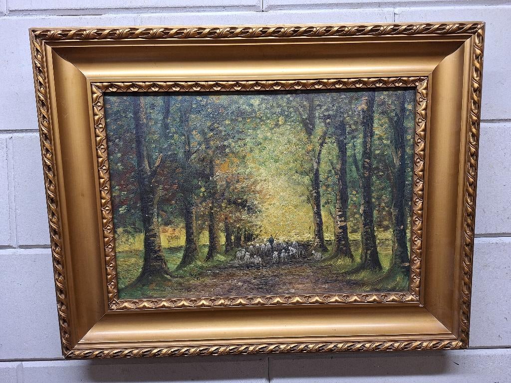 Herder met Schapen, Ophalen of Verzenden