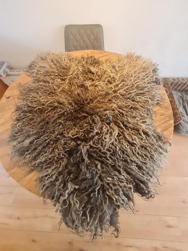 Geweldig mooi schapenvacht van het ras Racka!, Ophalen of Verzenden, Rechthoekig