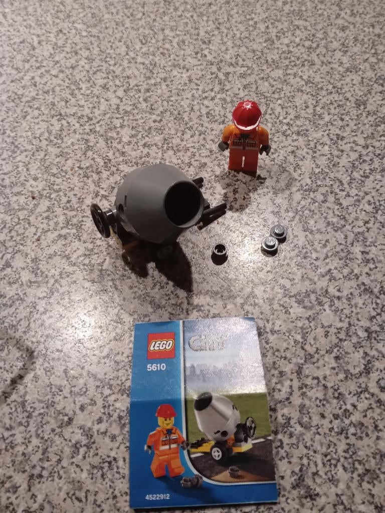 lego nr 6510 cementmolen, Lego, Ophalen of Verzenden, Inclusief minifiguren, City