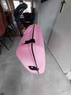 Roze Carlton koffer 110L, Gebruikt, Hard kunststof, 70 cm of meer, 35 tot 45 cm
