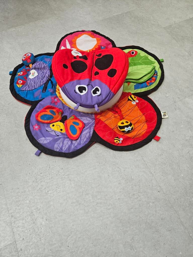 Buikspeelkleed lieveheersbeestje, Ophalen of Verzenden, Gebruikt, Speelkleed, Met geluid