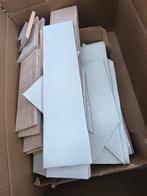 Langwerpige witte matte tegels 7,5x30 cm (0,5 m² + rest), Ophalen of Verzenden