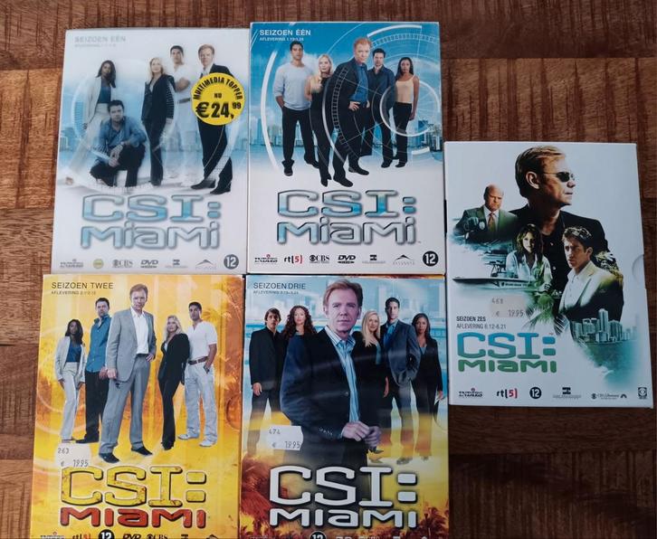 CSI Miami, Cd's en Dvd's, Dvd's | Thrillers en Misdaad, Zo goed als nieuw, Detective en Krimi, Vanaf 12 jaar, Ophalen of Verzenden