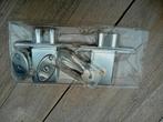 Nieuw veiligheidsslot/ penslot, Nemef, Doe-het-zelf en Verbouw, Hang- en Sluitwerk, Ophalen of Verzenden, Nieuw, Rvs, Slot