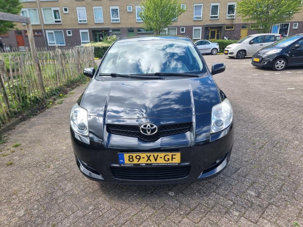 Toyota Auris 1.6 VVT-i Airco Cruise Trekhaak 2e Eigenaar, Voorwielaandrijving, Zwart, 4 cilinders, Zwart