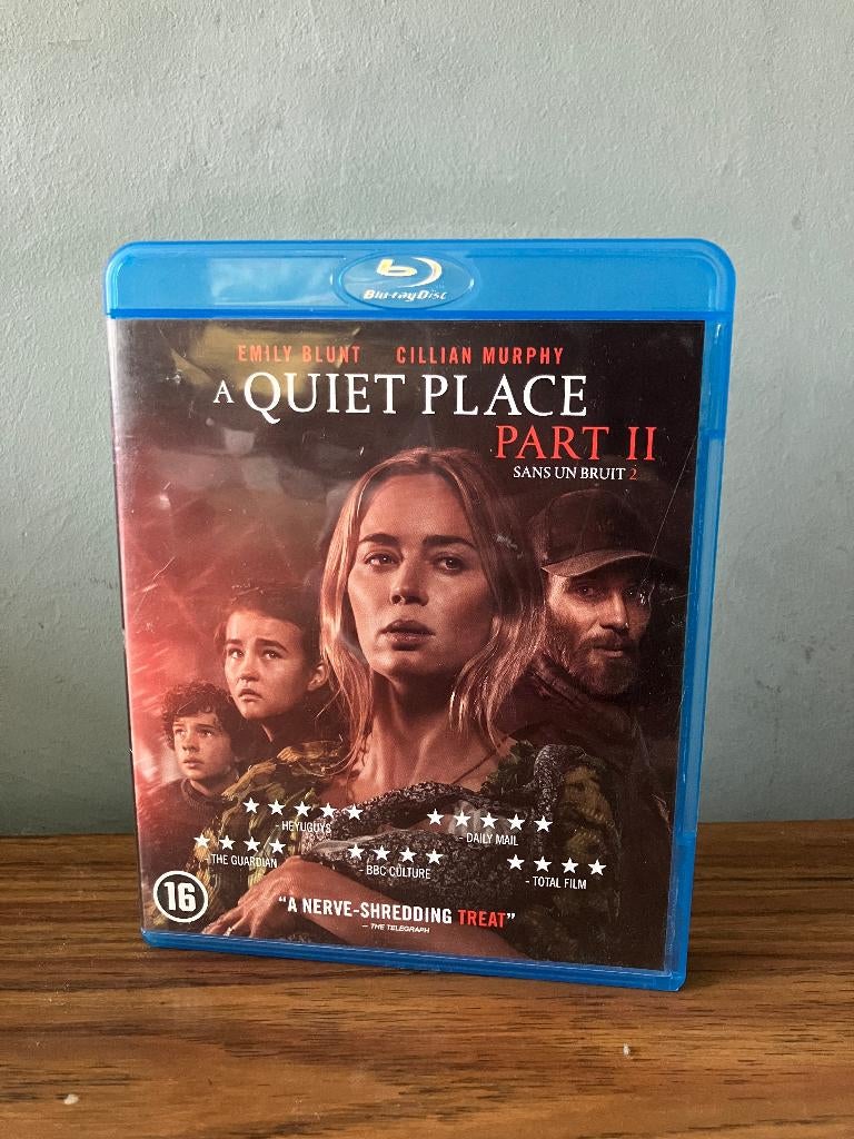 A Quiet Place part II - bluray, Cd's en Dvd's, Blu-ray, Ophalen of Verzenden, Gebruikt, Horror