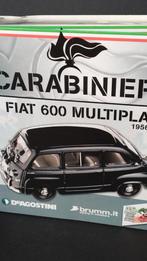 Fiat 600 Multipla Carabinieri 1956 1:43 Brumm Pol, Overige merken, Auto, Verzenden, Nieuw