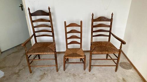 Antieken houten stoelen, Antiek en Kunst, Antiek | Meubels | Stoelen en Banken, Ophalen