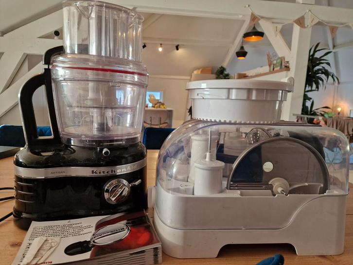 KitchenAid 5KFP1644 Foodprocessor - Krachtige Keukenmachine, Witgoed en Apparatuur, Keukenmixers, Gebruikt, 3 tot 4 liter, 3 snelheden of meer
