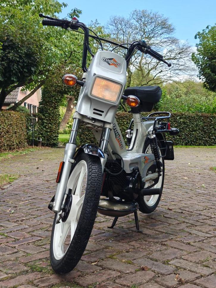Tomos Quadro 50cc E-start – goede staat, met kenteken, Fietsen en Brommers, Brommers | Tomos, Gebruikt, Quadro, Maximaal 45 km/u