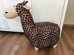 Giraffe poef/kruk, Ophalen, Zo goed als nieuw, Wanddecoratie