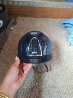 Kep italia blauw cognac, Dieren en Toebehoren, Ophalen of Verzenden, Zo goed als nieuw, Dressuur, Cap