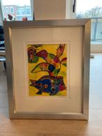 Schilderij van Corneille, Antiek en Kunst, Kunst | Litho's en Zeefdrukken, Ophalen of Verzenden