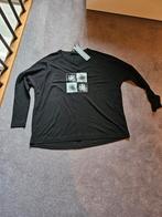 Zwart truitje witte print, Trine Kryger Simonsen, S, M, XL., Kleding | Dames, Ophalen of Verzenden, Nieuw, Zwart