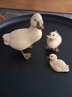 3 Vintage eenden beeldjes Elli Malevolti, Italië, Verzamelen, Beelden en Beeldjes, Ophalen, Zo goed als nieuw, Dier