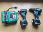 Makita slagschroevendraaier en boormachine set, Doe-het-zelf en Verbouw, Gereedschap | Boormachines, Ophalen, Gebruikt, 600 watt of meer