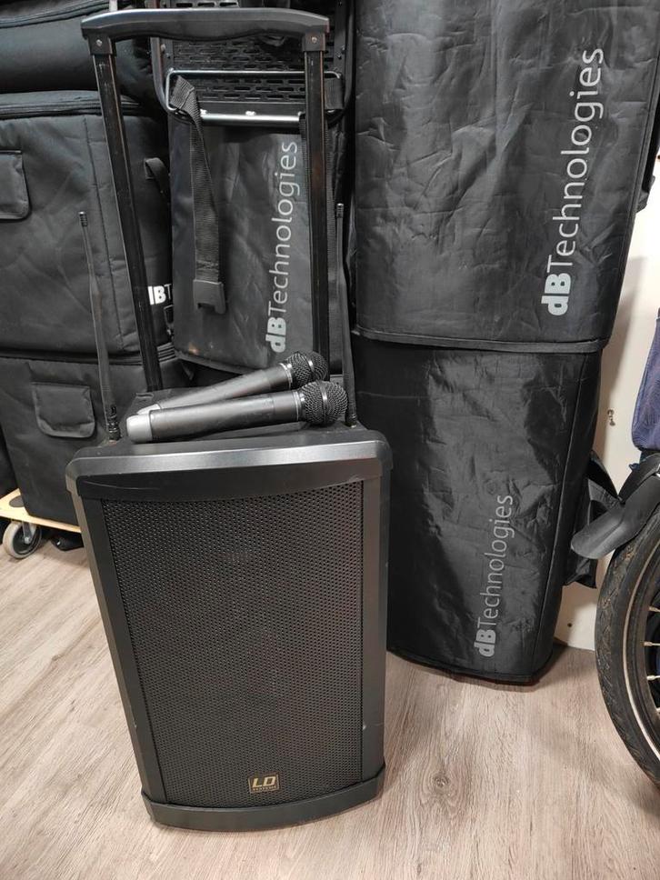 LD Systems Roadman 102, Muziek en Instrumenten, Versterkers | Keyboard, Monitor en PA, Gebruikt, Overige typen, Minder dan 500 watt