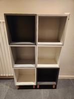 Eket IKEA 6 vakjeskast op poten, Ophalen, Overige materialen, Zo goed als nieuw, Minder dan 150 cm