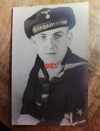 Grote foto Bootsman Kriegsmarine Duits WW2, Verzamelen, Militaria | Tweede Wereldoorlog, Ophalen of Verzenden, Marine, Duitsland