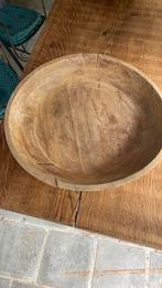 Hoiten schaal xxl, Ophalen of Verzenden, Zo goed als nieuw, Rond, Hout