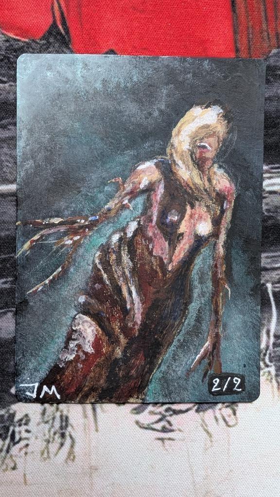 Altered Zombie Token (Black 2/2) - No. 1, Hobby en Vrije tijd, Verzamelkaartspellen | Magic the Gathering, Zo goed als nieuw, Losse kaart