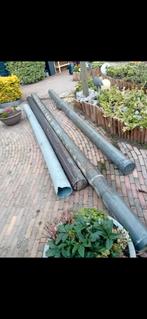 Grote lange PVC buizen, Doe-het-zelf en Verbouw, Buizen en Afvoer, Ophalen, Gebruikt, Pvc, 6 meter of meer
