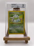 Bulbasaur #44 - Base Set Unlimited (Beckett 9), Ophalen of Verzenden, Zo goed als nieuw, Losse kaart, Foil