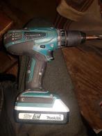 Makita boormachine met accu DF457D, Ophalen of Verzenden, Gebruikt