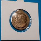 Draagpenning Huwelijk Prinses Juliana en Bernhard - 1937, Postzegels en Munten, Penningen en Medailles, Verzenden, Brons, Nederland