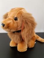 Knuffel hond bruin 23 cm, Ophalen of Verzenden, Nieuw, Hond