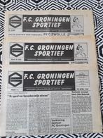 FC Groningen thuis programma's tegen diverse tegenstanders., Ophalen of Verzenden, Gebruikt, Boek of Tijdschrift