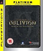 The Elder Scrolls IV Oblivion GotY Edition PS3 Platinum, Spelcomputers en Games, Games | Sony PlayStation 3, 1 speler, Ophalen of Verzenden
