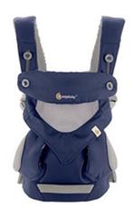 ERGObaby Draagzak 360 - Cool Air, blauw, Ophalen of Verzenden, Zo goed als nieuw, Draagzak, Overige merken