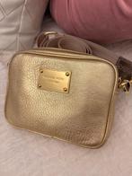 Michael Kors schoudertas  (Origineel), Ophalen, Zo goed als nieuw, Goud, Leer