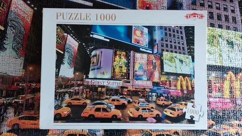 Tactic puzzel - New York - 1000 stukjes - compleet!, Hobby en Vrije tijd, Denksport en Puzzels, Gebruikt, Legpuzzel, 500 t/m 1500 stukjes