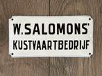 Emaille bord scheepvaart, Ophalen of Verzenden