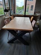 Eikenhouten tafel, Huis en Inrichting, Tafels | Eettafels, Ophalen, Eikenhout, 200 cm of meer, 50 tot 100 cm