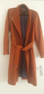 Ted Baker jas maat 2 cognac, Kleding | Dames, Verzenden, Zo goed als nieuw, Maat 38/40 (M), Bruin