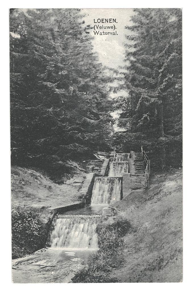 979721 Loenen Gld Waterval Nette oude kaart Onbeschreven, Verzamelen, Ansichtkaarten | Nederland, Ongelopen, Gelderland, Ophalen of Verzenden