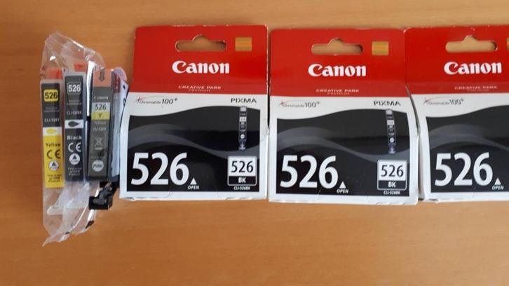 Canon Cartridges 526 Nieuw!, Computers en Software, Printerbenodigdheden, Nieuw, Cartridge, Ophalen of Verzenden