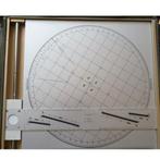 # Leger Militaire Artillerie plotting board M-30 mortier, Ophalen of Verzenden, Landmacht, Nederland, Overige typen