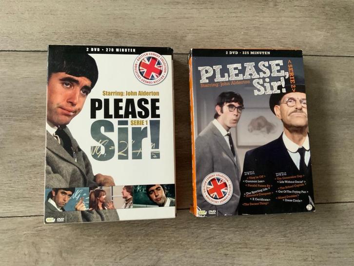 DVD John Alderton - Please Sir Serie 1 & 2 (S1 & S2 ), Cd's en Dvd's, Dvd's | Tv en Series, Zo goed als nieuw, Komedie, Boxset