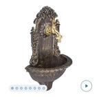 Decoratieve Wandfontein - Metaal brons, Ophalen of Verzenden, Nieuw, Metaal, Overige typen