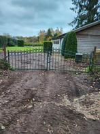 2 poort hekwerk/sierhekwerk., Tuin en Terras, Ophalen, Zo goed als nieuw, IJzer, Sierhekwerk