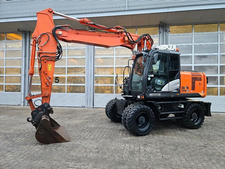 Hitachi ZX170W-5, Zakelijke goederen, Machines en Bouw | Kranen en Graafmachines, Graafmachine, Ophalen