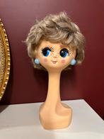 Vintage Twiggy Paspop Hoofd, Ophalen of Verzenden