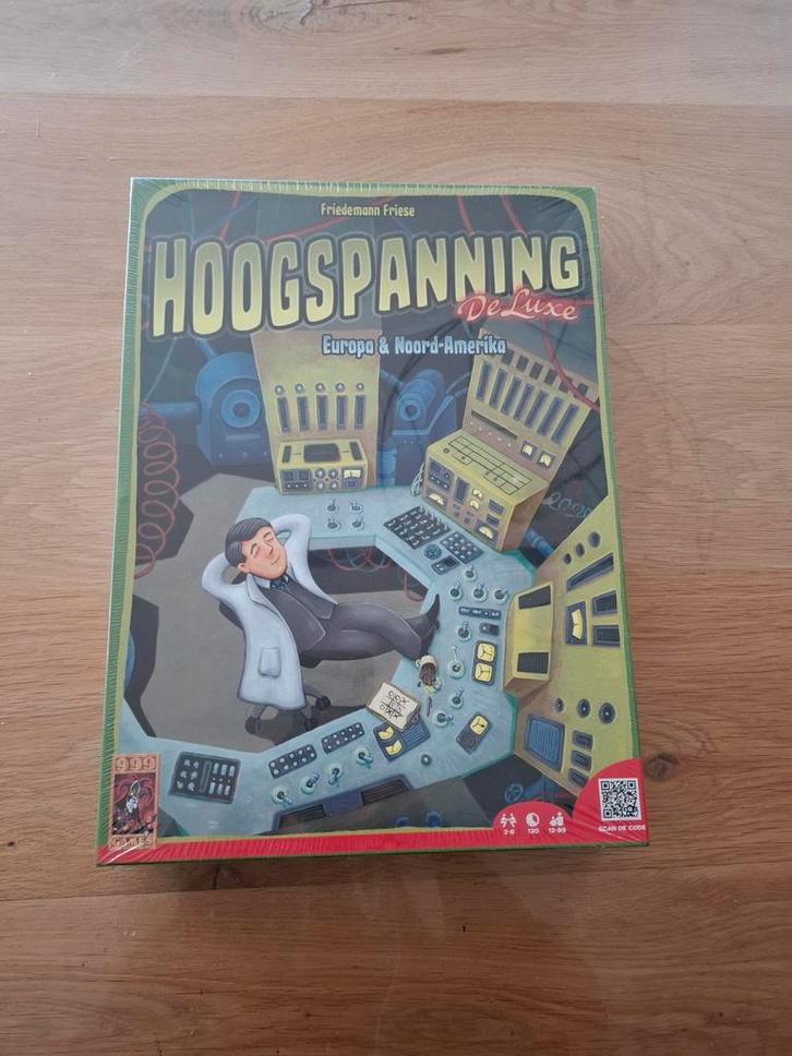 Hoogspanning Deluxe - Nieuw in verpakking!, Hobby en Vrije tijd, Gezelschapsspellen | Bordspellen, Nieuw, Een of twee spelers
